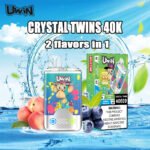 Uwin X RandM Twins  Crystal 40k Puffs
